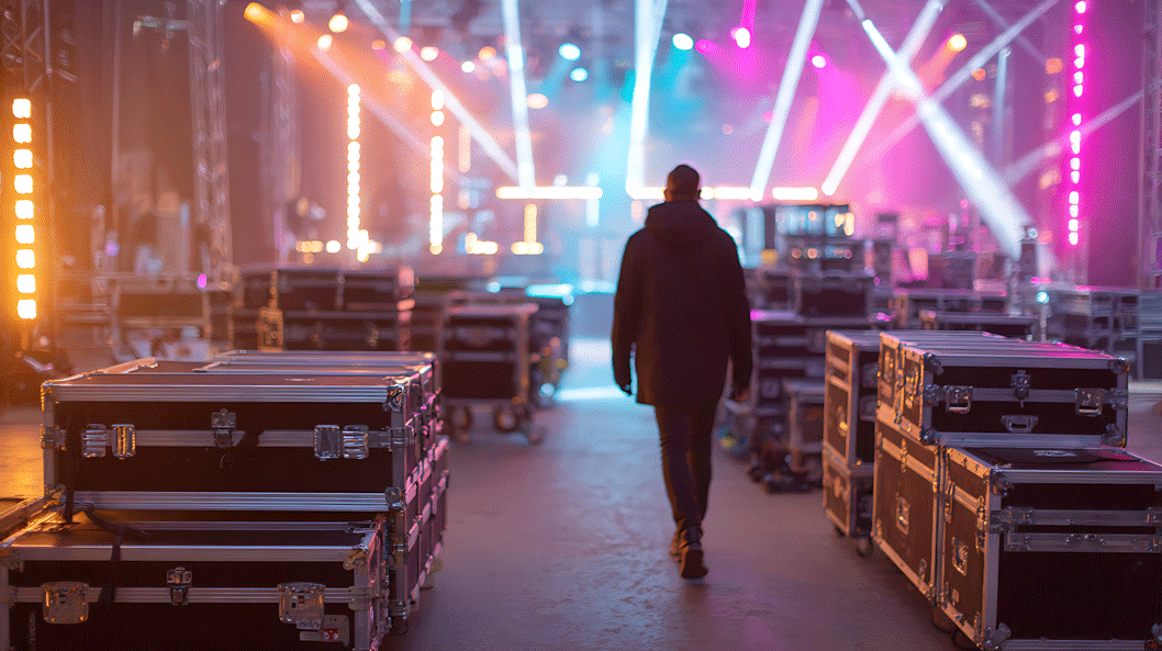 Estrutura, palco e produção de evento